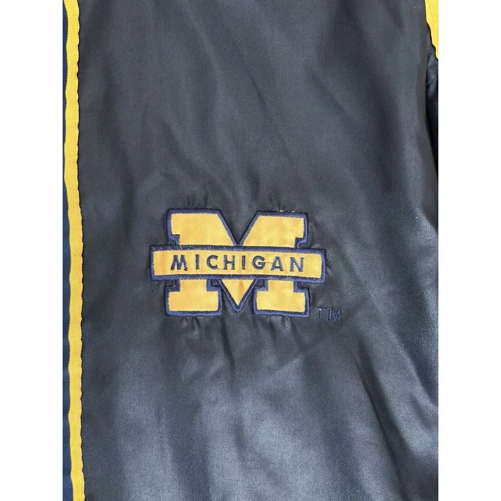 Michigan Vintage 90s University TANK Windbreaker Jacket - XXL